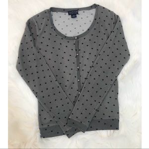 Ann Taylor Factory Heart Sweater